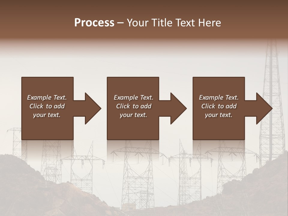 Circles Vertical Sand PowerPoint Template