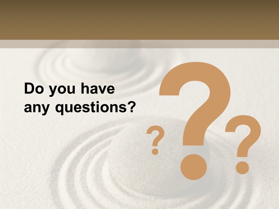 Circles Vertical Sand PowerPoint Template