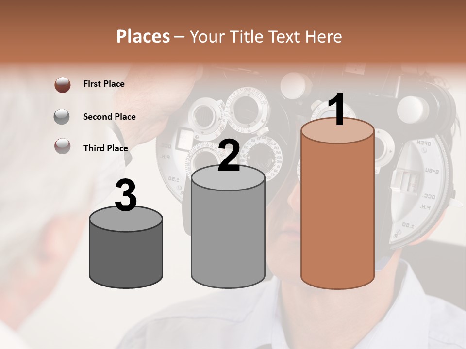 Refractive Phoropter Doctor PowerPoint Template