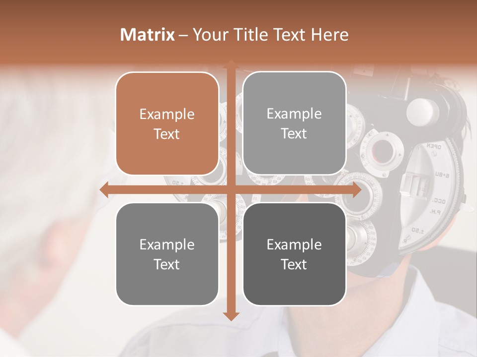 Refractive Phoropter Doctor PowerPoint Template