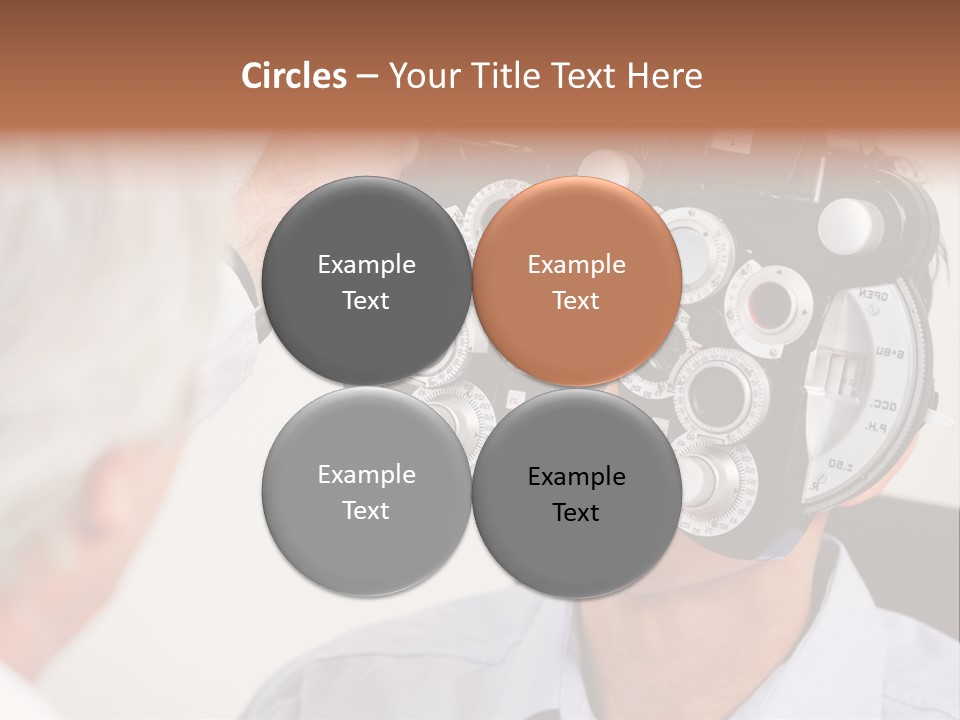 Refractive Phoropter Doctor PowerPoint Template