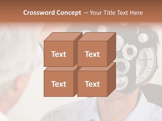 Refractive Phoropter Doctor PowerPoint Template