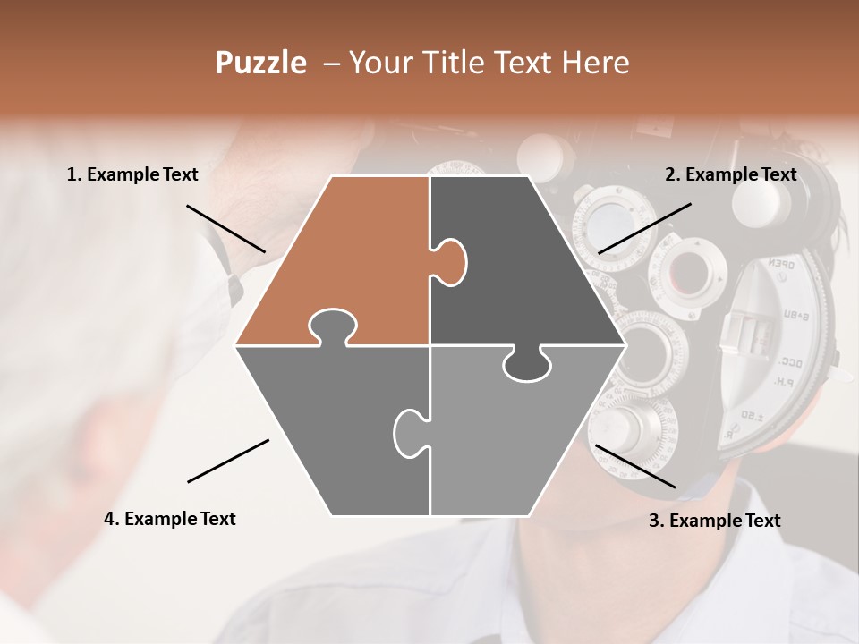 Refractive Phoropter Doctor PowerPoint Template