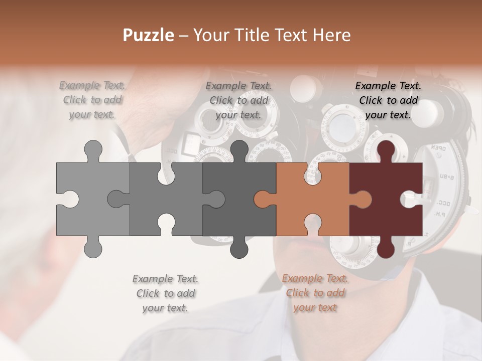 Refractive Phoropter Doctor PowerPoint Template