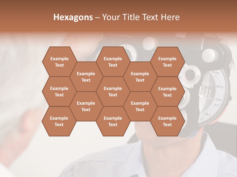 Refractive Phoropter Doctor PowerPoint Template