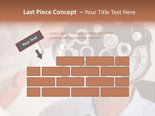 Refractive Phoropter Doctor PowerPoint Template