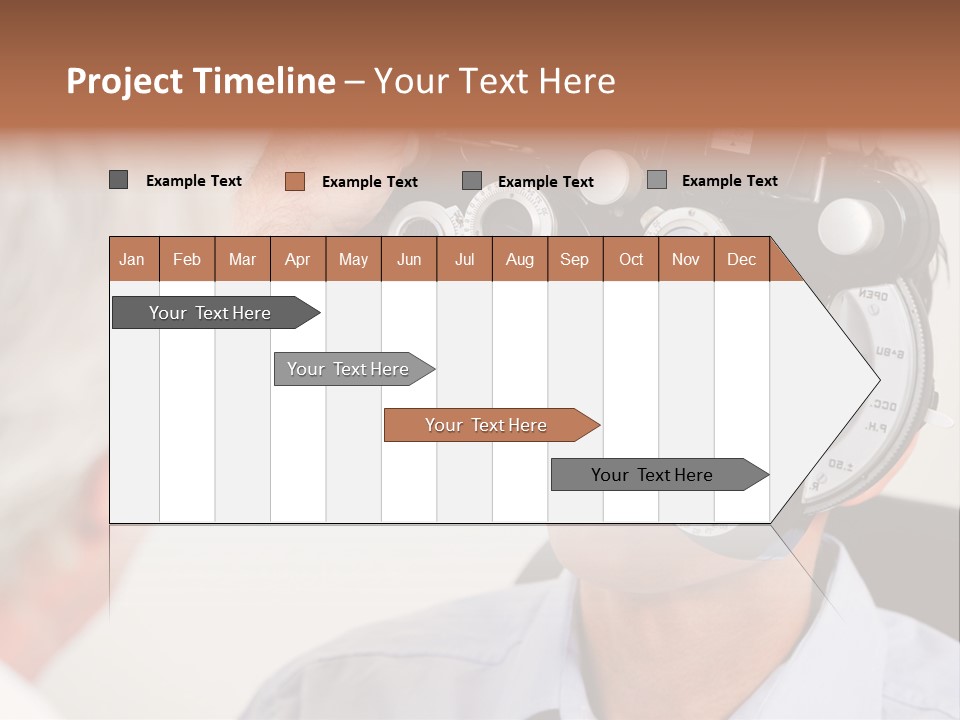 Refractive Phoropter Doctor PowerPoint Template
