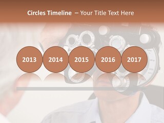 Refractive Phoropter Doctor PowerPoint Template