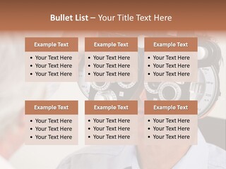 Refractive Phoropter Doctor PowerPoint Template