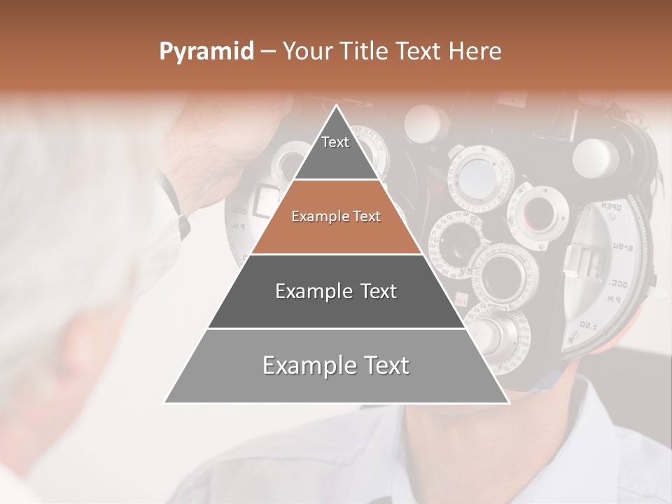 Refractive Phoropter Doctor PowerPoint Template