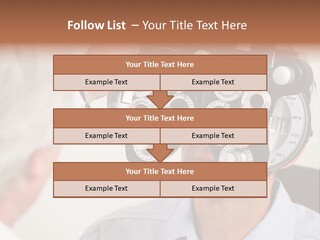 Refractive Phoropter Doctor PowerPoint Template