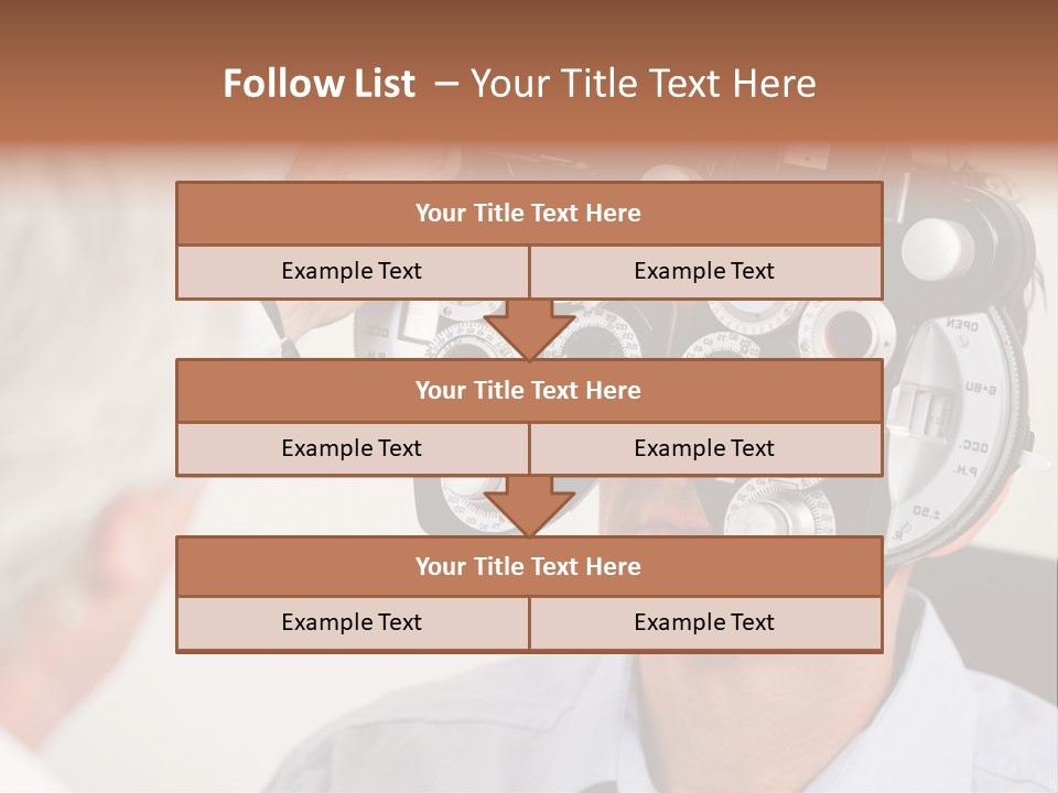 Refractive Phoropter Doctor PowerPoint Template