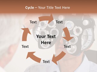 Refractive Phoropter Doctor PowerPoint Template