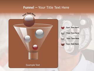 Refractive Phoropter Doctor PowerPoint Template