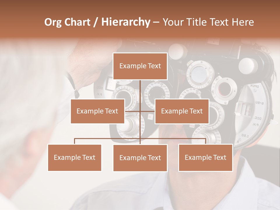 Refractive Phoropter Doctor PowerPoint Template