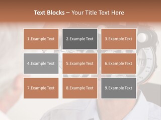 Refractive Phoropter Doctor PowerPoint Template