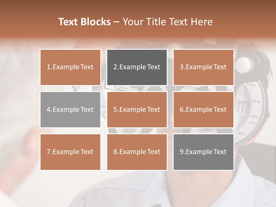 Refractive Phoropter Doctor PowerPoint Template