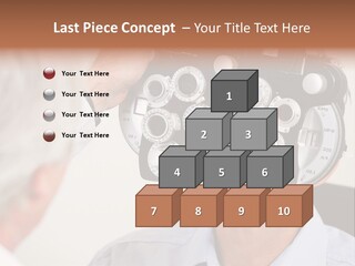 Refractive Phoropter Doctor PowerPoint Template