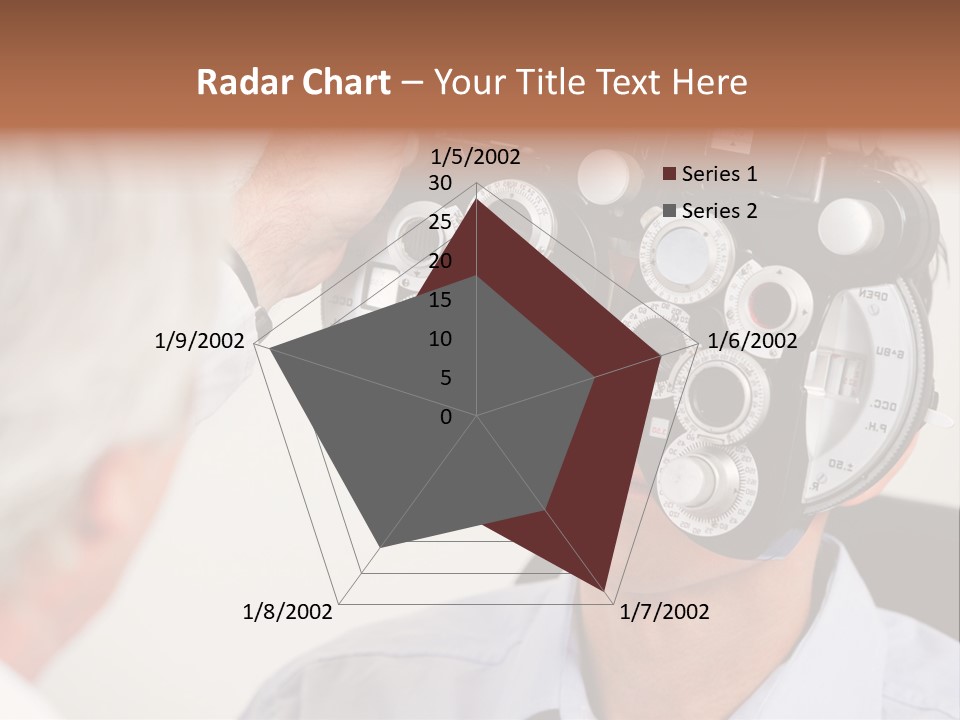 Refractive Phoropter Doctor PowerPoint Template