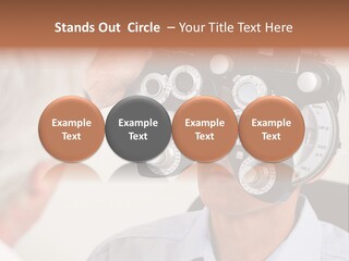 Refractive Phoropter Doctor PowerPoint Template