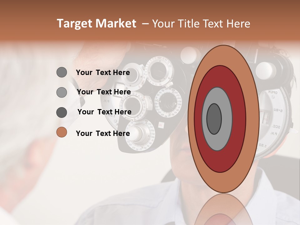 Refractive Phoropter Doctor PowerPoint Template