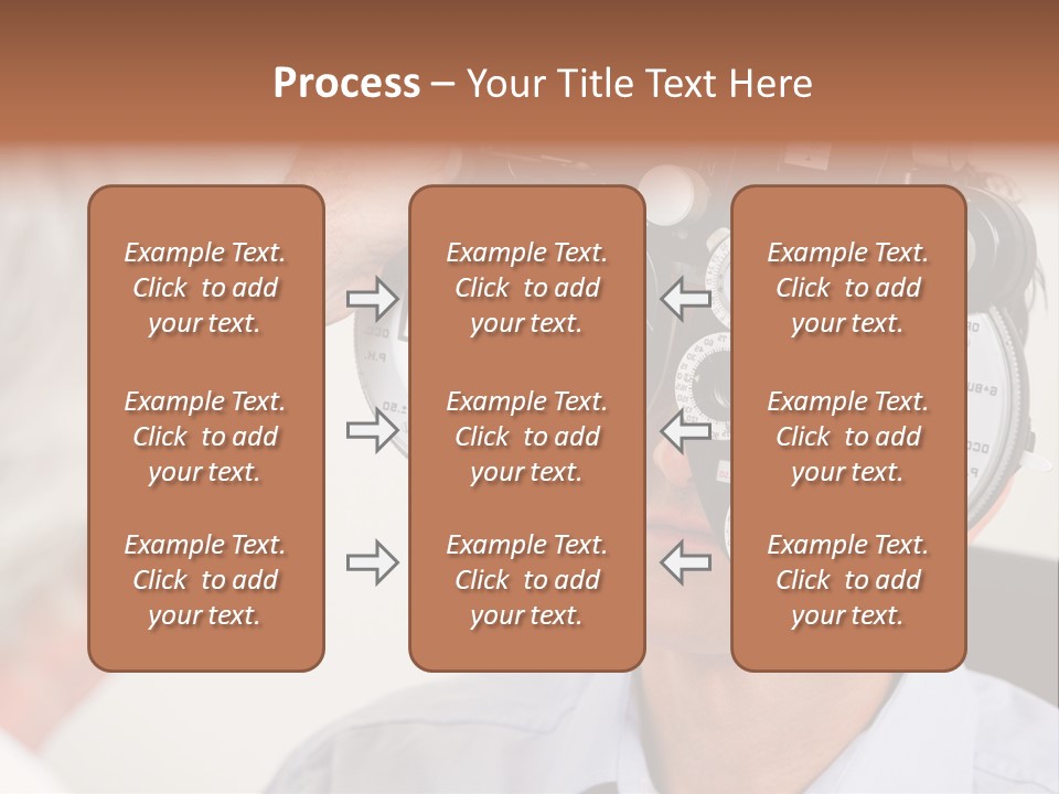 Refractive Phoropter Doctor PowerPoint Template