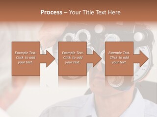 Refractive Phoropter Doctor PowerPoint Template