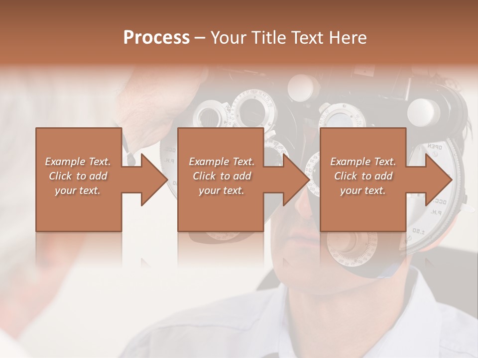 Refractive Phoropter Doctor PowerPoint Template
