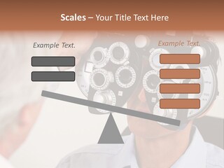Refractive Phoropter Doctor PowerPoint Template