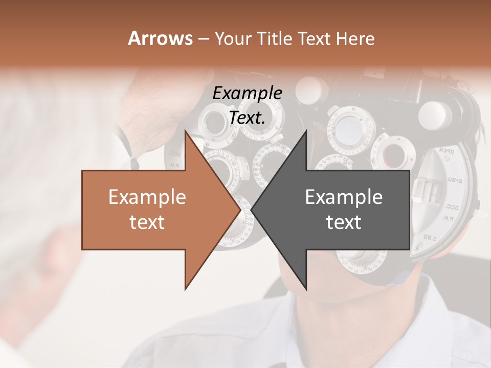 Refractive Phoropter Doctor PowerPoint Template