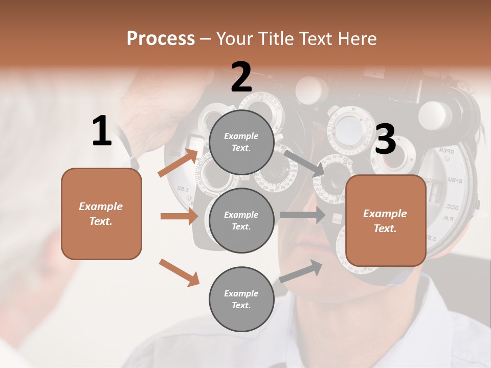 Refractive Phoropter Doctor PowerPoint Template