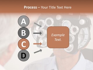 Refractive Phoropter Doctor PowerPoint Template