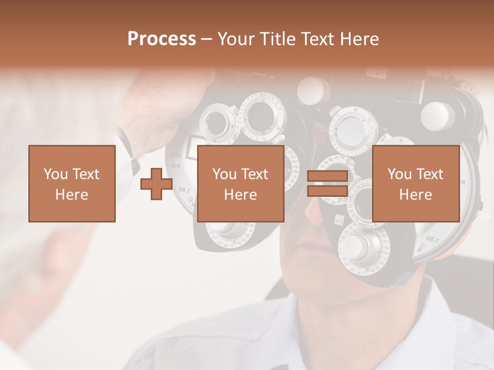 Refractive Phoropter Doctor PowerPoint Template