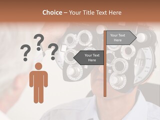 Refractive Phoropter Doctor PowerPoint Template