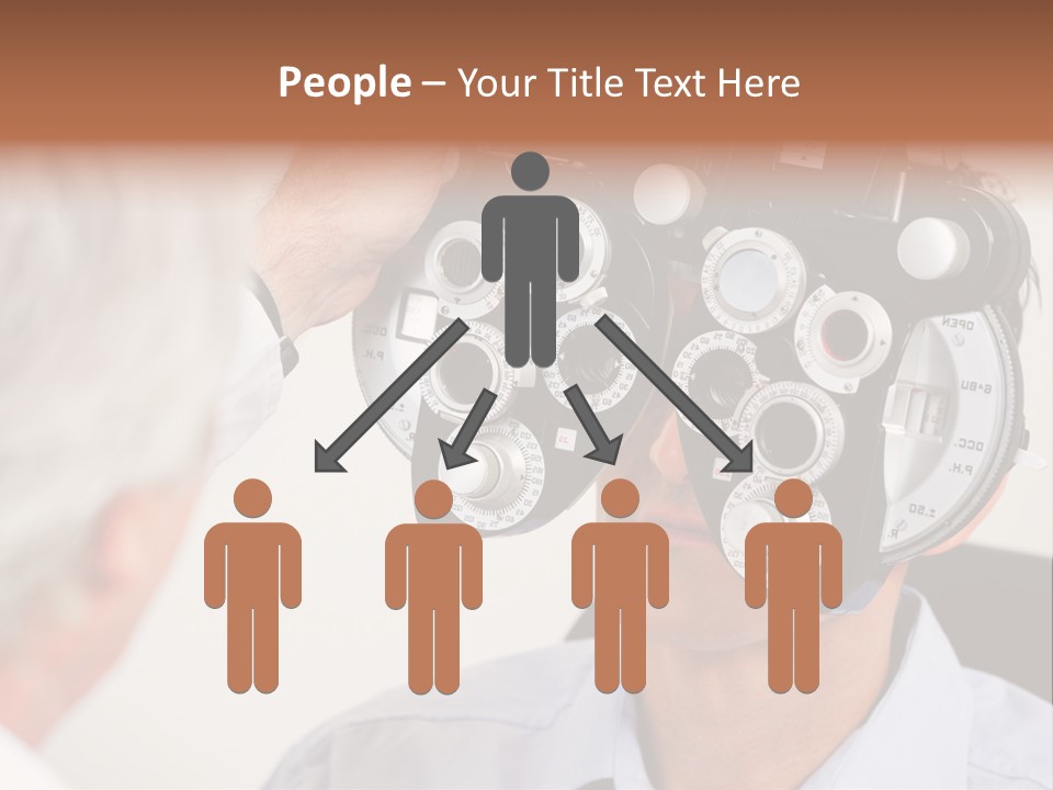 Refractive Phoropter Doctor PowerPoint Template