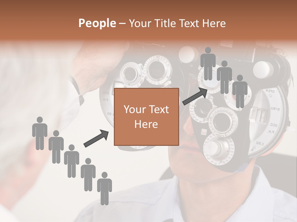 Refractive Phoropter Doctor PowerPoint Template