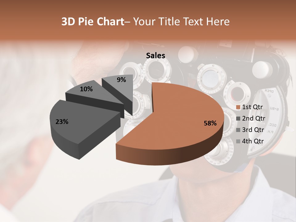 Refractive Phoropter Doctor PowerPoint Template