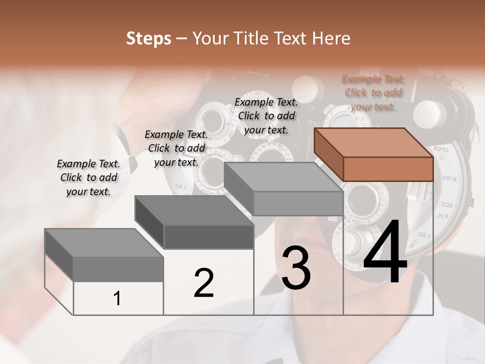 Refractive Phoropter Doctor PowerPoint Template
