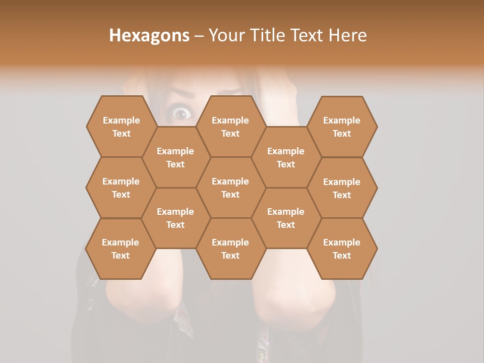 Person Lovely White PowerPoint Template