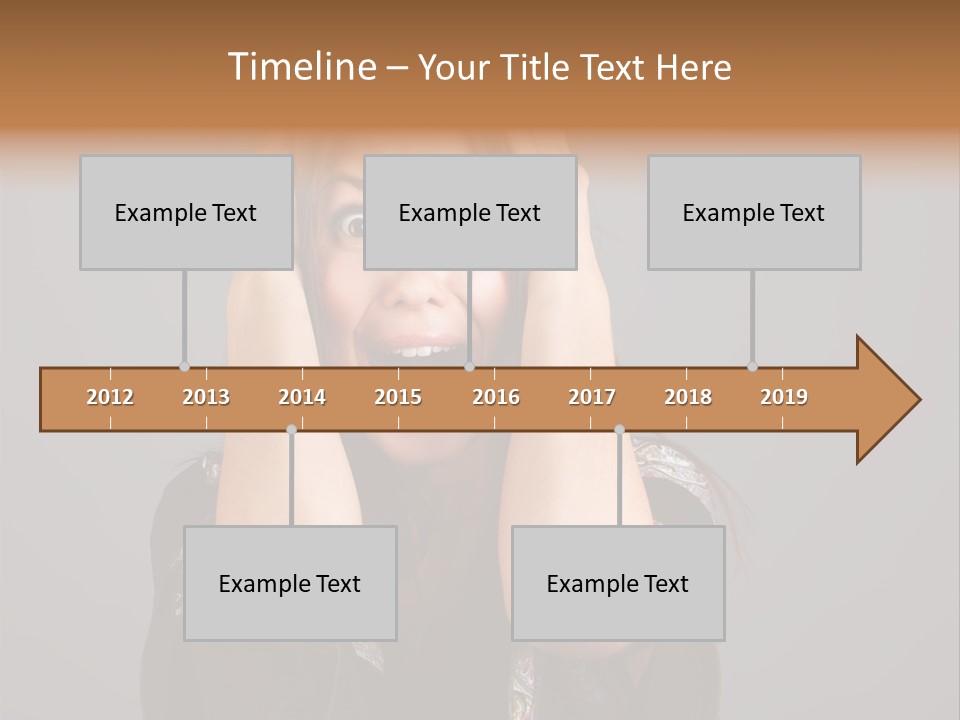 Person Lovely White PowerPoint Template