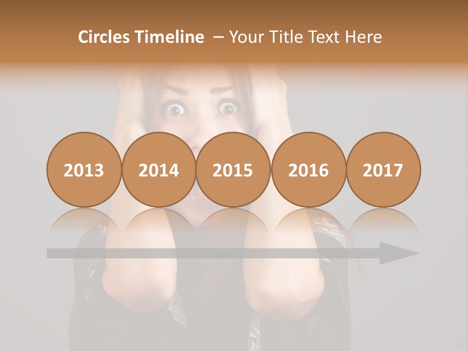 Person Lovely White PowerPoint Template