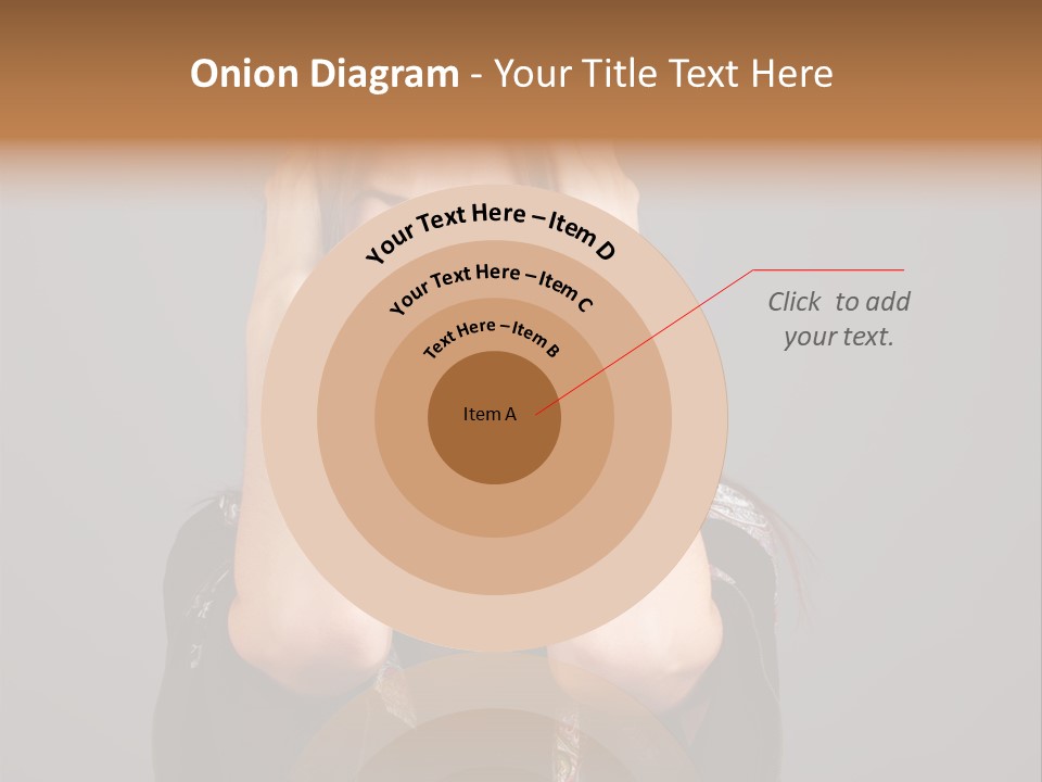 Person Lovely White PowerPoint Template