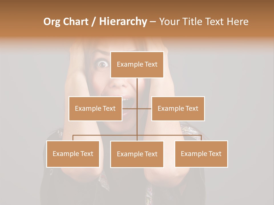 Person Lovely White PowerPoint Template