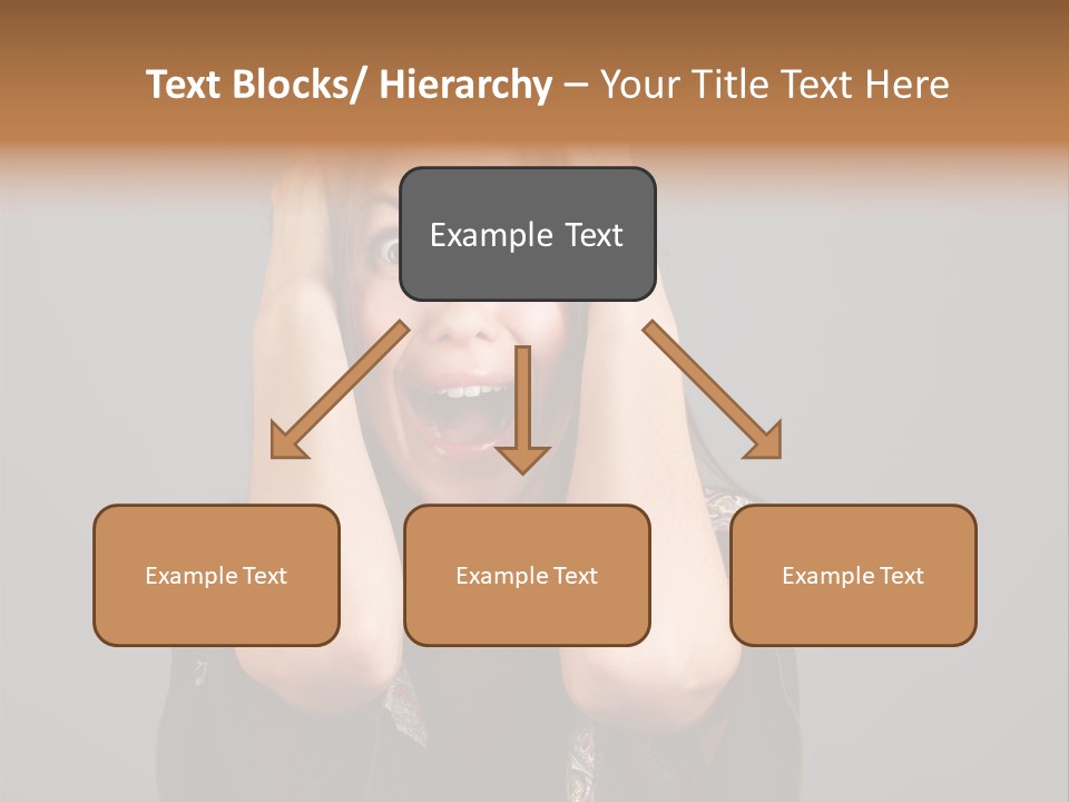 Person Lovely White PowerPoint Template