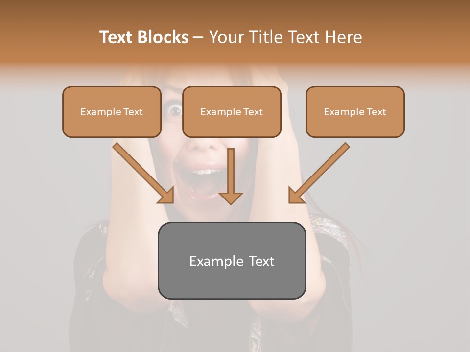 Person Lovely White PowerPoint Template