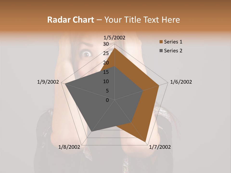 Person Lovely White PowerPoint Template