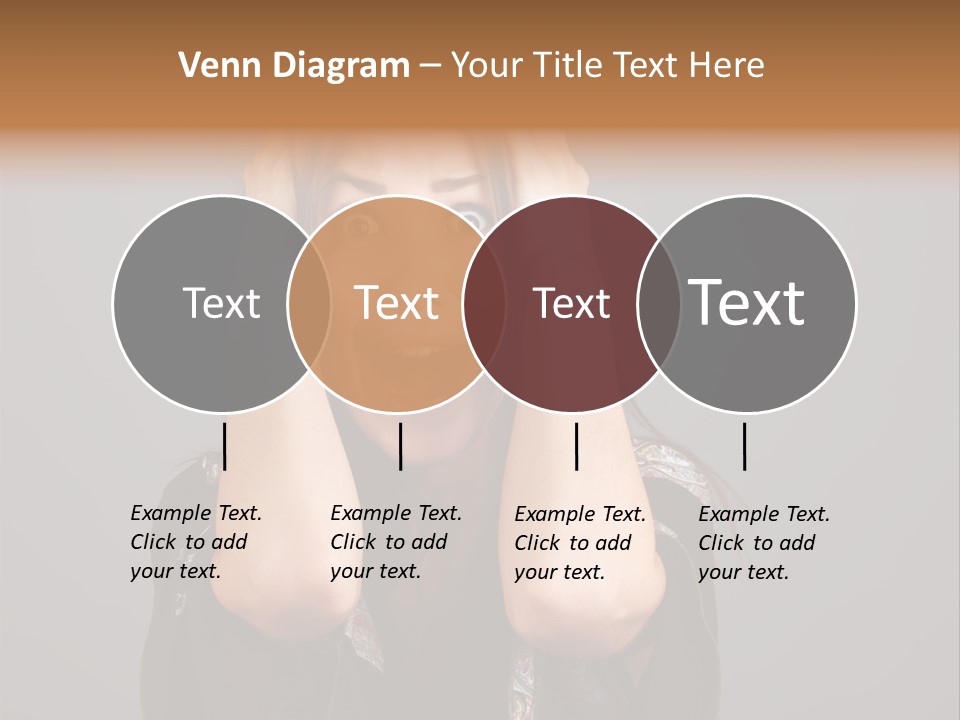 Person Lovely White PowerPoint Template