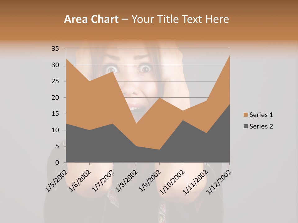 Person Lovely White PowerPoint Template