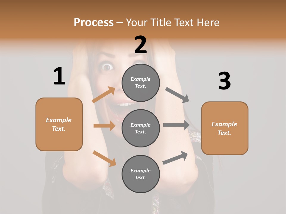 Person Lovely White PowerPoint Template