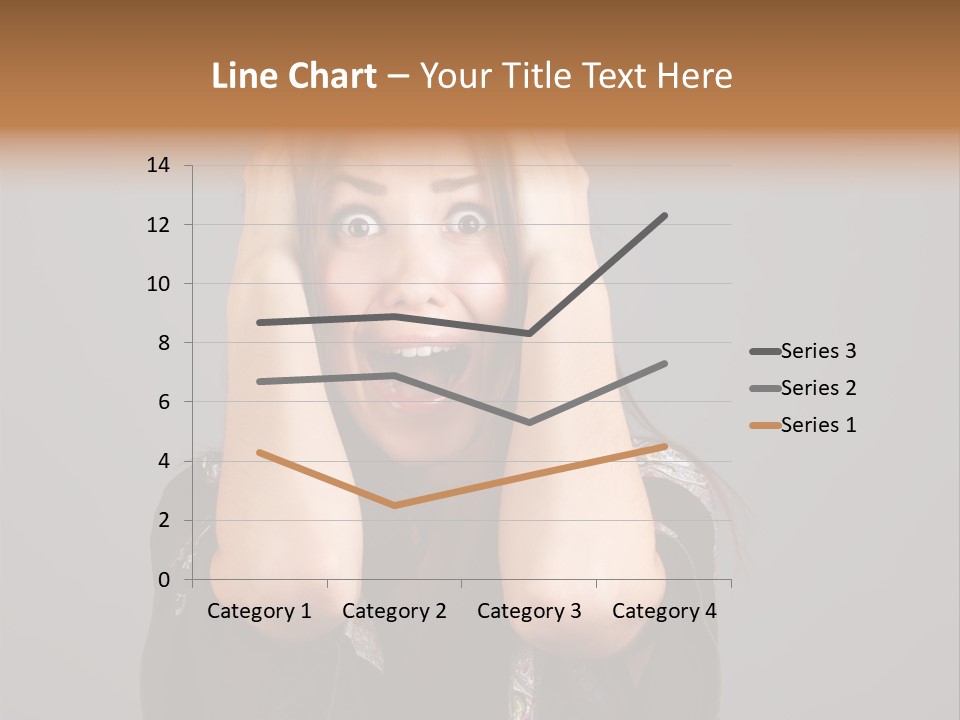 Person Lovely White PowerPoint Template